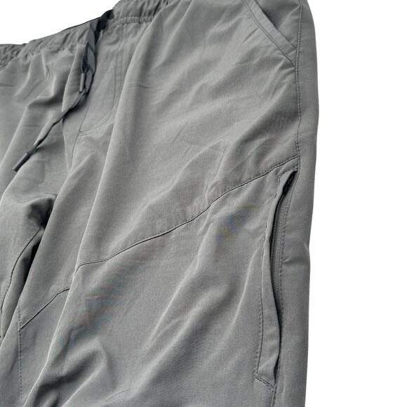 GERRY Men’s XL Gray 4 Way Stretch Pull-On Trail Drawstring Shorts Hiking Golf‎ - Picture 3 of 9